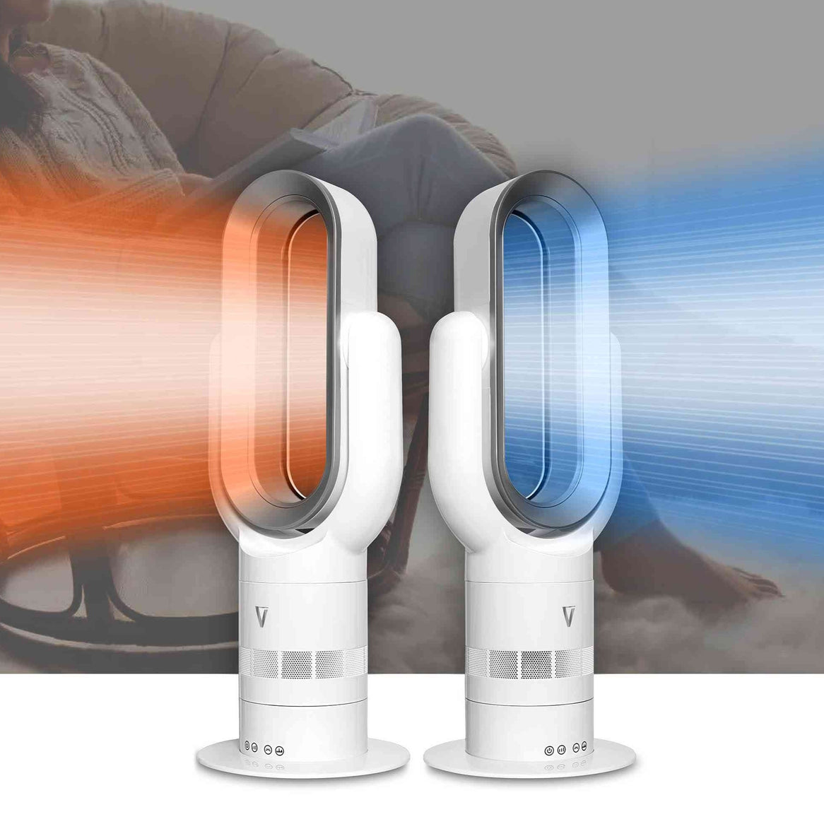 Vortex Air Bladeless Fan Review Vs Dyson Fan HotSnap